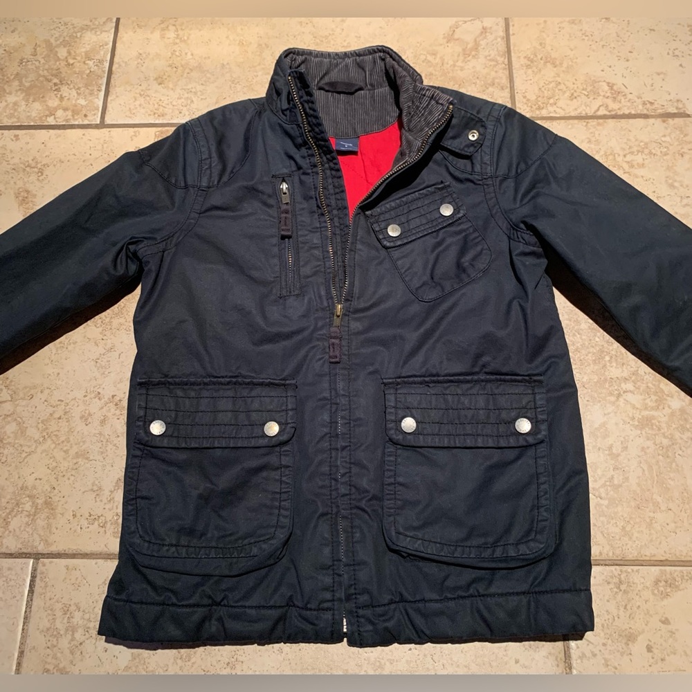 Gap Kids Waxed Utility Jacket